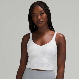 Lululemon Align Tank Incognito Camo Alpine White Multi size 6
